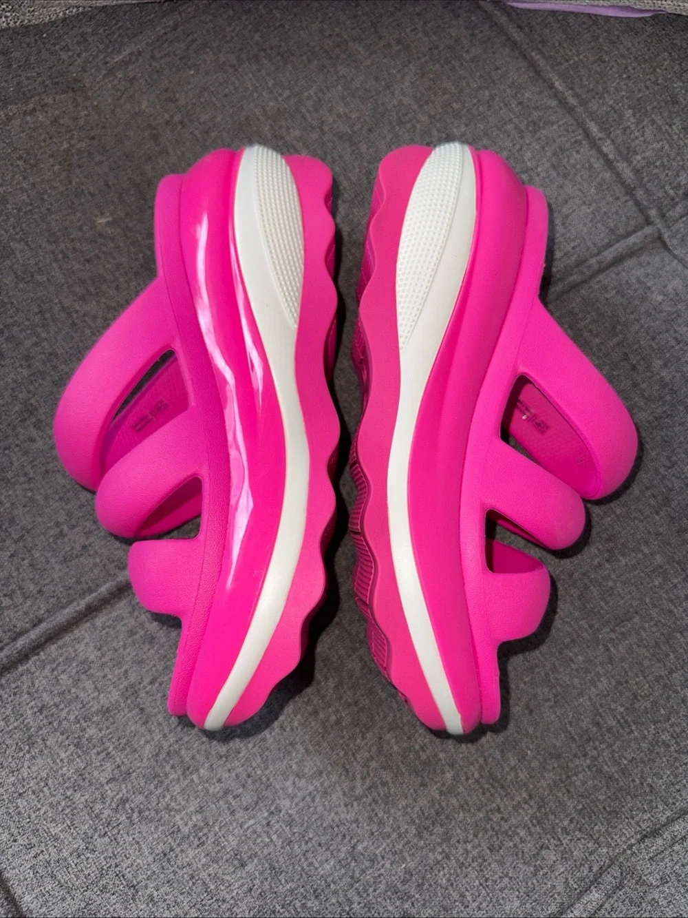 CROCS Platform MEGA CRUSH TRIPLE STRAP PINK CRUSH Women’s 8.0